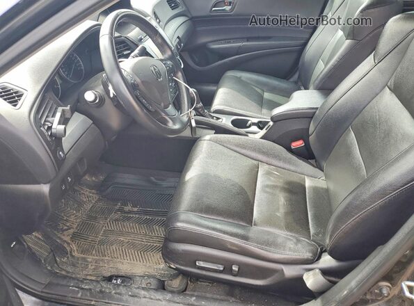 19UDE2F71GA802419 2016 ACURA ILX Black Front interior view