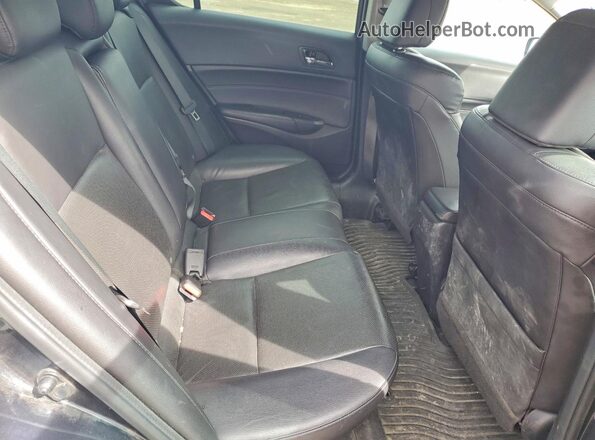 19UDE2F71GA802419 2016 ACURA ILX Black Rear seats view