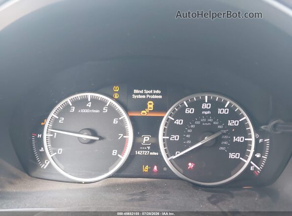 19UDE2F72GA008996 2016 ACURA ILX Gray Widok tylnych siedzeń