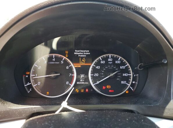 19UDE2F72JA005443 2018 ACURA ILX White Սարքավորումների վահանակի տեսք