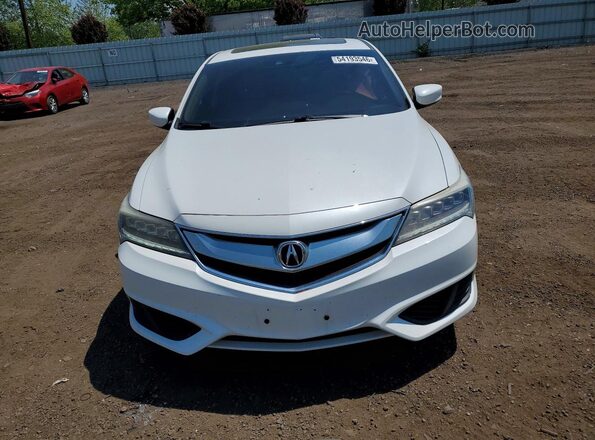 19UDE2F72JA005443 2018 ACURA ILX White Դիմացի տեսք