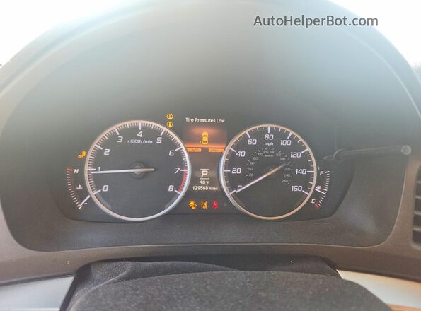 19UDE2F72LA007647 2020 ACURA ILX Brown Вид щитка приладів