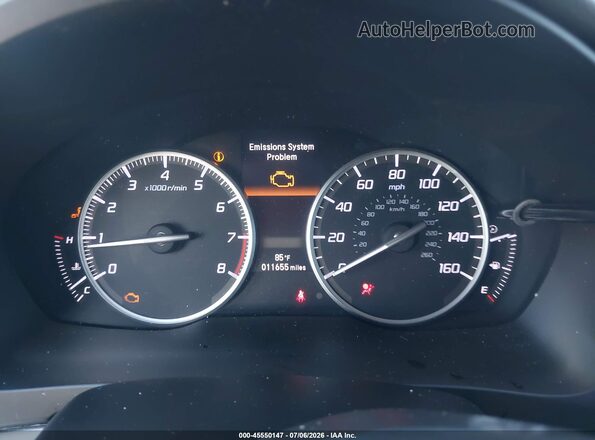 19UDE2F72MA007004 2021 ACURA ILX Gray Հետևի նստատեղերի տեսք