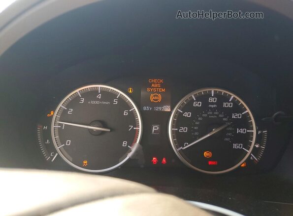 19UDE2F73GA001572 2016 ACURA ILX Black Instrument cluster view