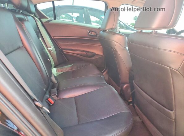 19UDE2F73GA001572 2016 ACURA ILX Black Rear seats view