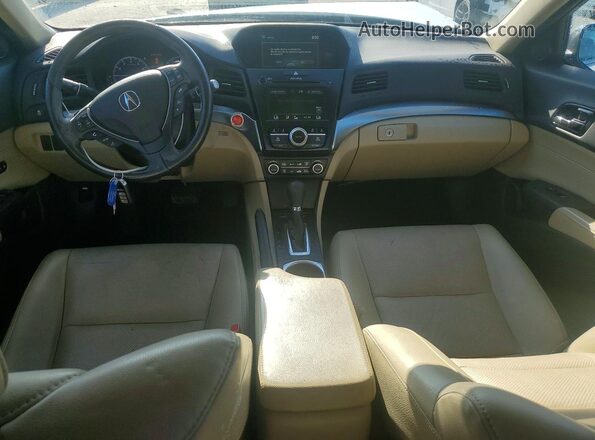 19UDE2F73GA008294 2016 ACURA ILX White Առջևի վահանակի տեսք