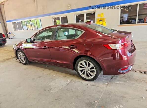 19UDE2F73GA010207 2016 ACURA ILX Burgundy Tył lewy
