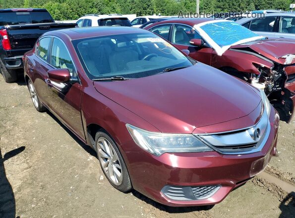 19UDE2F73GA010207 2016 ACURA ILX Burgundy Przód prawy