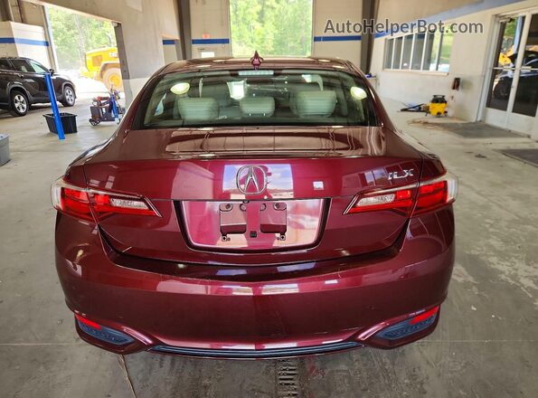 19UDE2F73GA010207 2016 ACURA ILX Burgundy Widok z tyłu