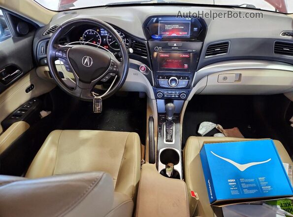 19UDE2F73GA010207 2016 ACURA ILX Burgundy Widok deski rozdzielczej