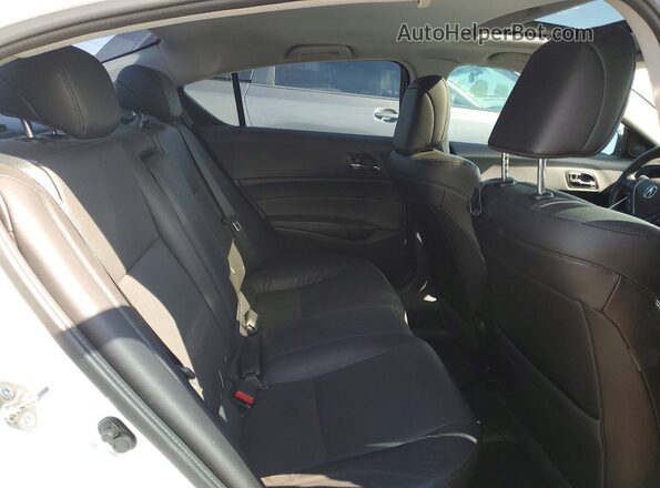 19UDE2F73GA800980 2016 ACURA ILX White უკანა სავარძლების ხედი