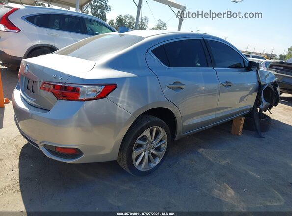 19UDE2F73HA003209 2017 ACURA ILX Серебряный Задняя правая четверть