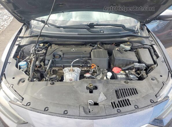 19UDE2F73LA002053 2020 ACURA ILX Charcoal Вид задньої частини салону
