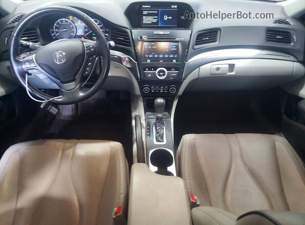 19UDE2F73LA002974 2020 ACURA ILX Silver Widok deski rozdzielczej