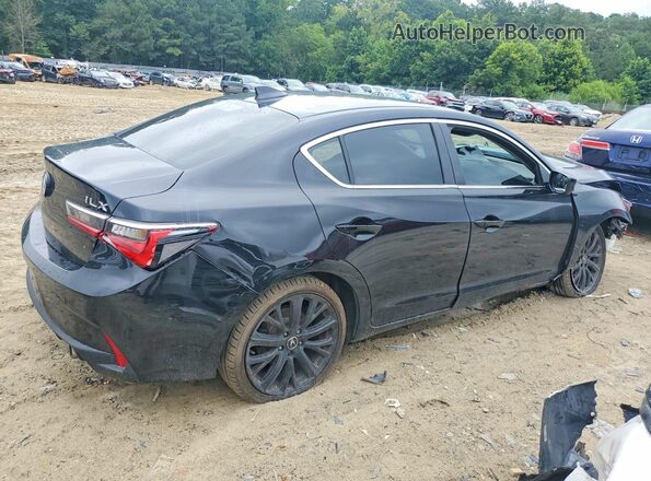 19UDE2F73NA000189 2022 ACURA ILX Black უკანა მარჯვენა