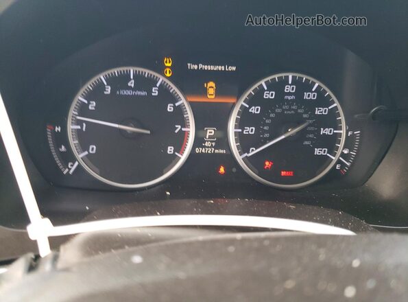 19UDE2F74GA004853 2016 ACURA ILX White Սարքավորումների վահանակի տեսք