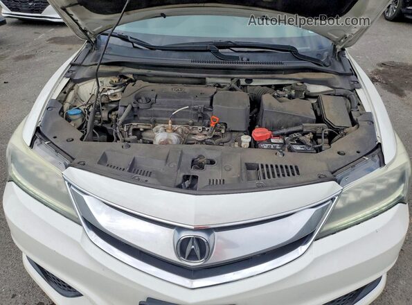 19UDE2F74GA006439 2016 ACURA ILX White უკანა სალონის ხედი