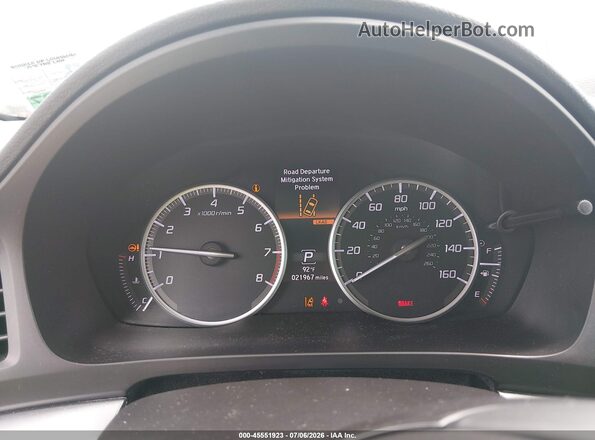 19UDE2F74MA009322 2021 ACURA ILX White Widok tylnych siedzeń
