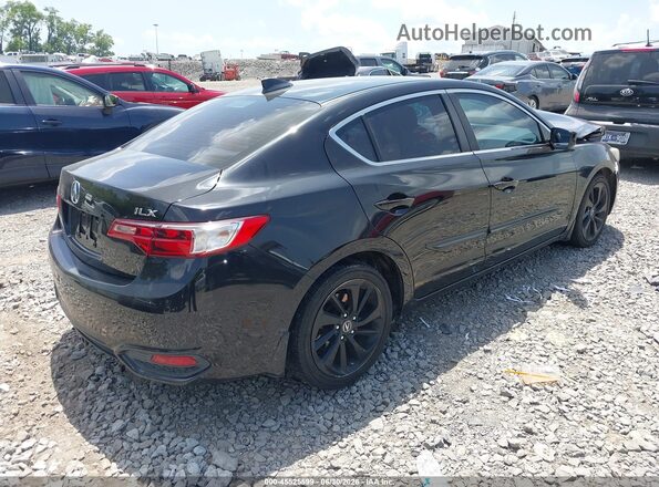 19UDE2F75GA002822 2016 ACURA ILX Black უკანა მარჯვენა