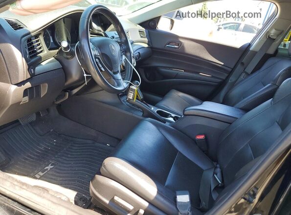 19UDE2F75GA008698 2016 ACURA ILX Черный Вид салона спереди