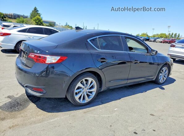 19UDE2F75GA008698 2016 ACURA ILX Черный Задняя правая четверть