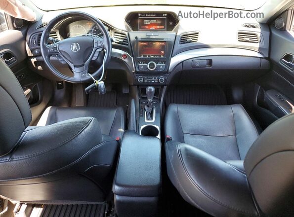 19UDE2F75GA008698 2016 ACURA ILX Черный Вид панели приборов