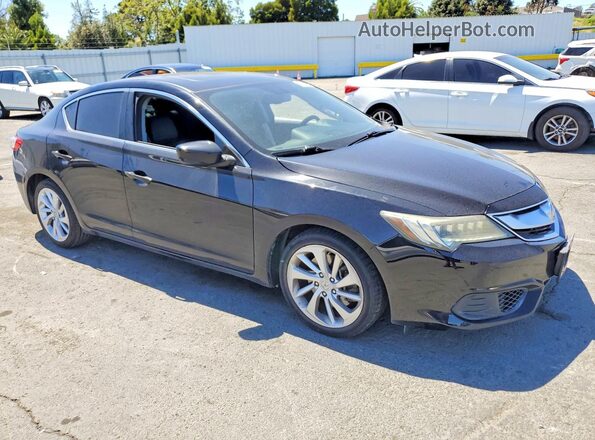 19UDE2F75GA008698 2016 ACURA ILX Черный Передняя правая четверть