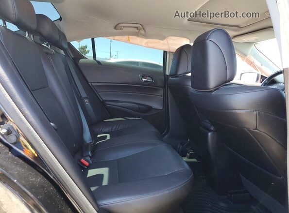 19UDE2F75GA008698 2016 ACURA ILX Черный Вид задних сидений