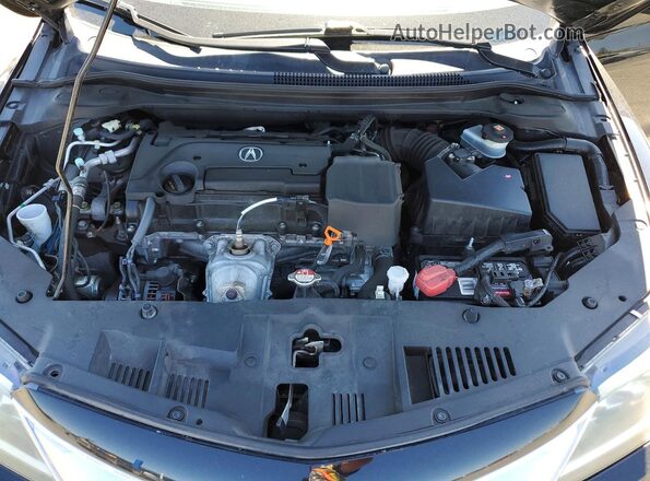 19UDE2F75GA008698 2016 ACURA ILX Черный Вид задней части салона