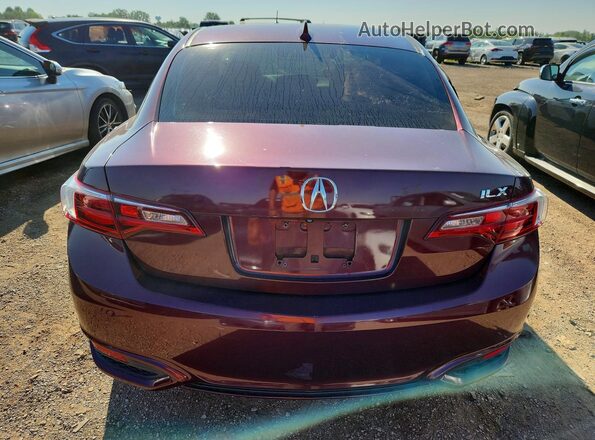 19UDE2F75GA017076 2016 ACURA ILX Red Rear view