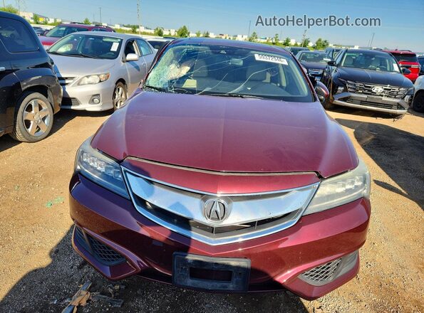 19UDE2F75GA017076 2016 ACURA ILX Red Front view