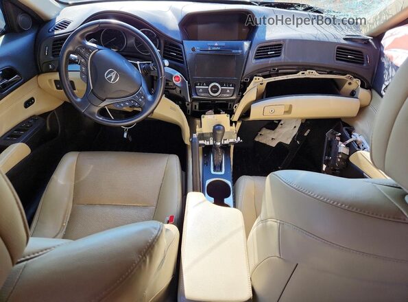 19UDE2F75GA017076 2016 ACURA ILX Red Dashboard view