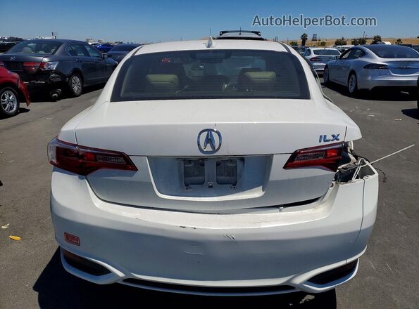 19UDE2F75HA005883 2017 ACURA ILX White Rear view
