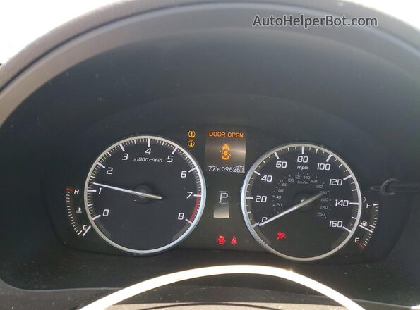 19UDE2F75HA005883 2017 ACURA ILX White Instrument cluster view