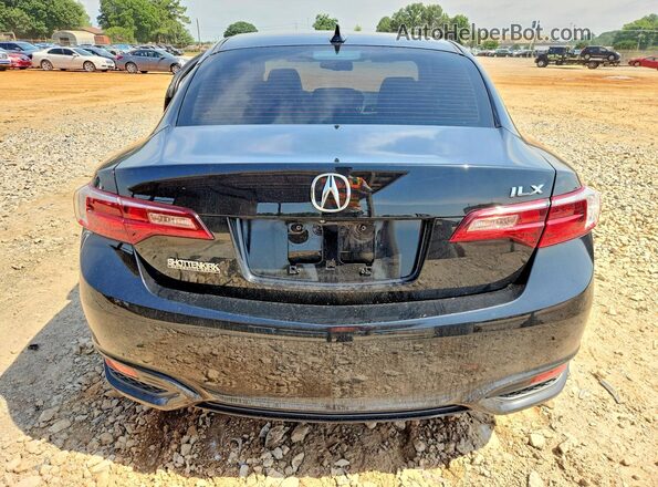 19UDE2F75HA014308 2017 ACURA ILX Black უკანა ხედი