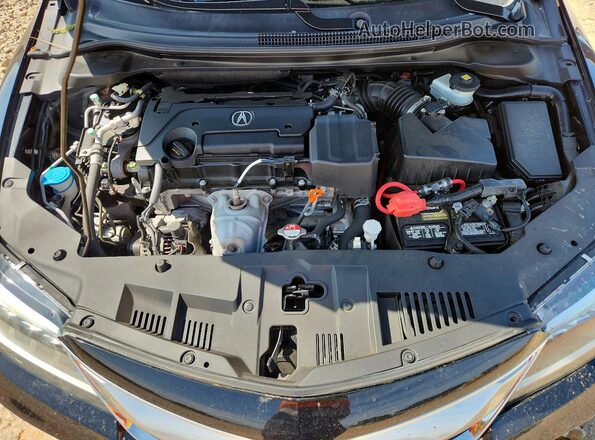 19UDE2F75HA014308 2017 ACURA ILX Black უკანა სალონის ხედი