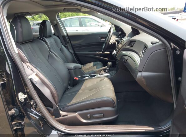 19UDE2F75KA014512 2019 ACURA ILX Черный Вид салона спереди