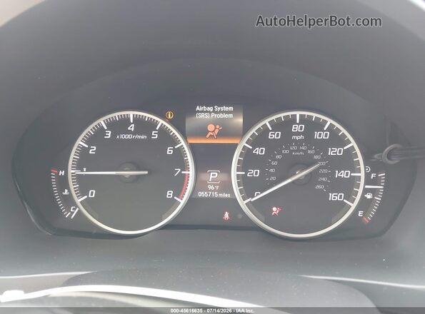 19UDE2F75KA014512 2019 ACURA ILX Черный Вид задних сидений