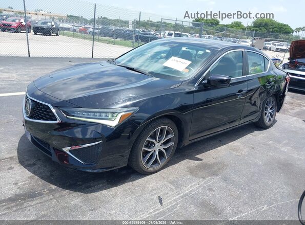 19UDE2F76LA004783 2020 ACURA ILX Черный Передняя левая четверть