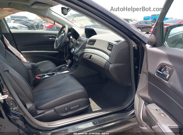 19UDE2F76LA004783 2020 ACURA ILX Черный Вид салона спереди