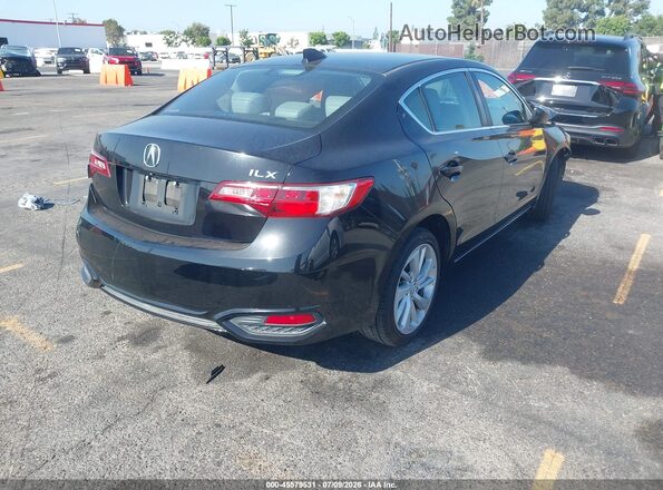 19UDE2F77GA011165 2016 ACURA ILX Black Trasero derecho