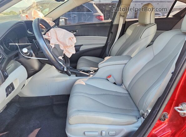 19UDE2F77KA011126 2019 ACURA ILX Red წინა სალონის ხედი