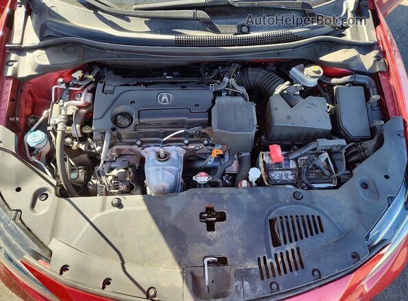 19UDE2F77KA011126 2019 ACURA ILX Red უკანა სალონის ხედი