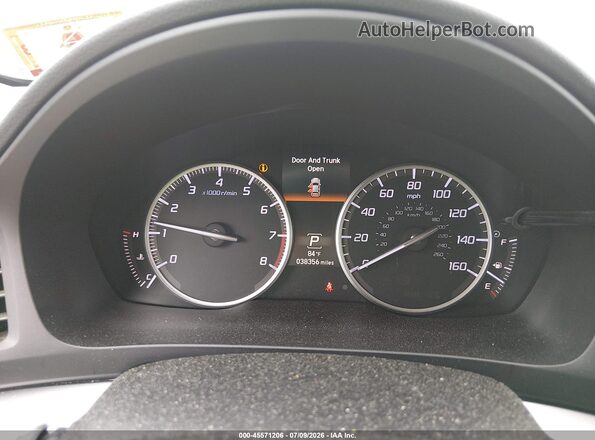 19UDE2F79MA006240 2021 ACURA ILX Белый Вид задних сидений
