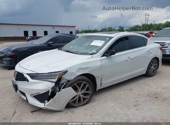 19UDE2F79MA008635 2021 ACURA ILX White წინა მარცხენა ხედი სამი მეოთხედიდან
