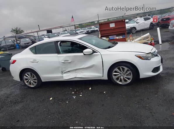 19UDE2F7XHA001571 2017 ACURA ILX Белый Вид задней части салона