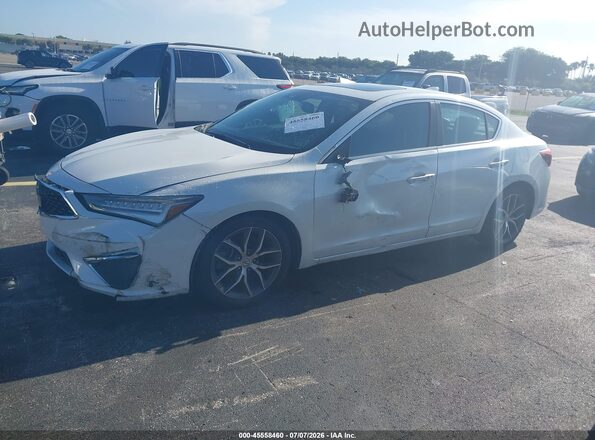 19UDE2F7XLA007797 2020 ACURA ILX White Vista tres cuartos delantera izquierda
