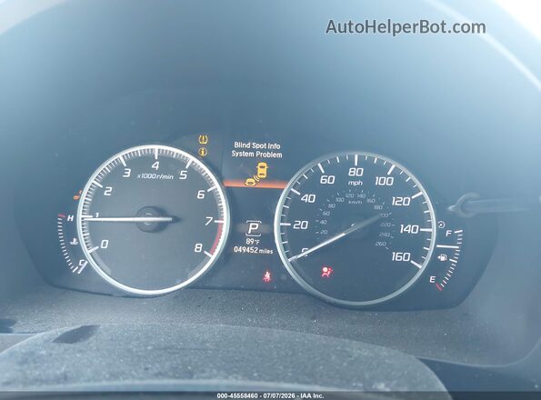 19UDE2F7XLA007797 2020 ACURA ILX White Vista de los asientos traseros