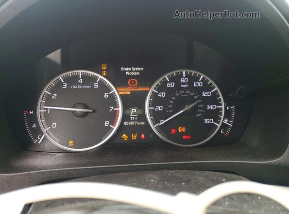 19UDE2F7XLA012918 2020 ACURA ILX White Widok zestawu wskaźników
