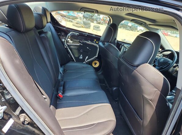 19UDE2F7XMA003766 2021 ACURA ILX Black Vista de los asientos traseros